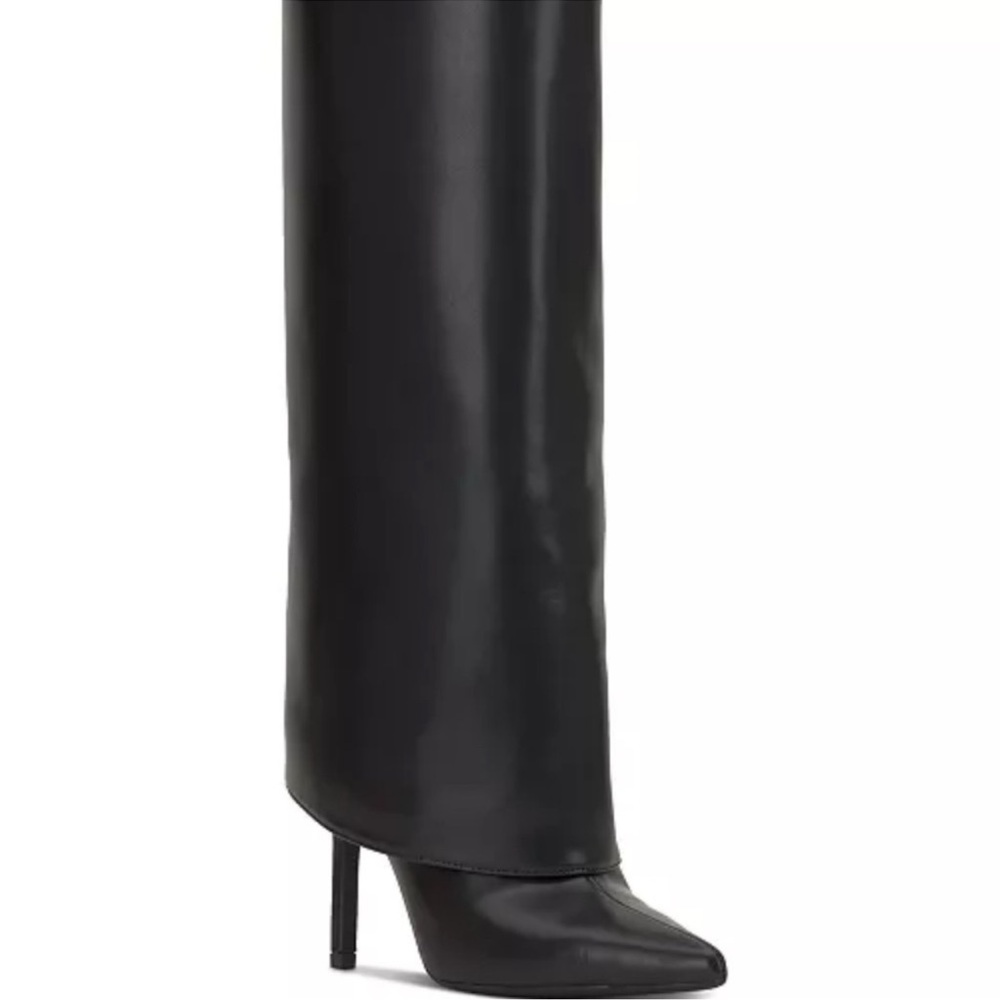 INC SKYLAR FOLD OVER CUFFED KNEE HIGH BOOTS